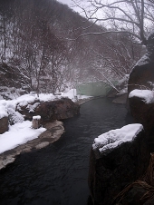 松川渓谷温泉　滝の湯　露天風呂1　源泉かけ流しどっとねっと.JPG